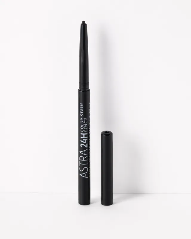 astra-make-up-24h-color-stain-pencil-matita-occhi-automatica-nera-lunga-durata image 1