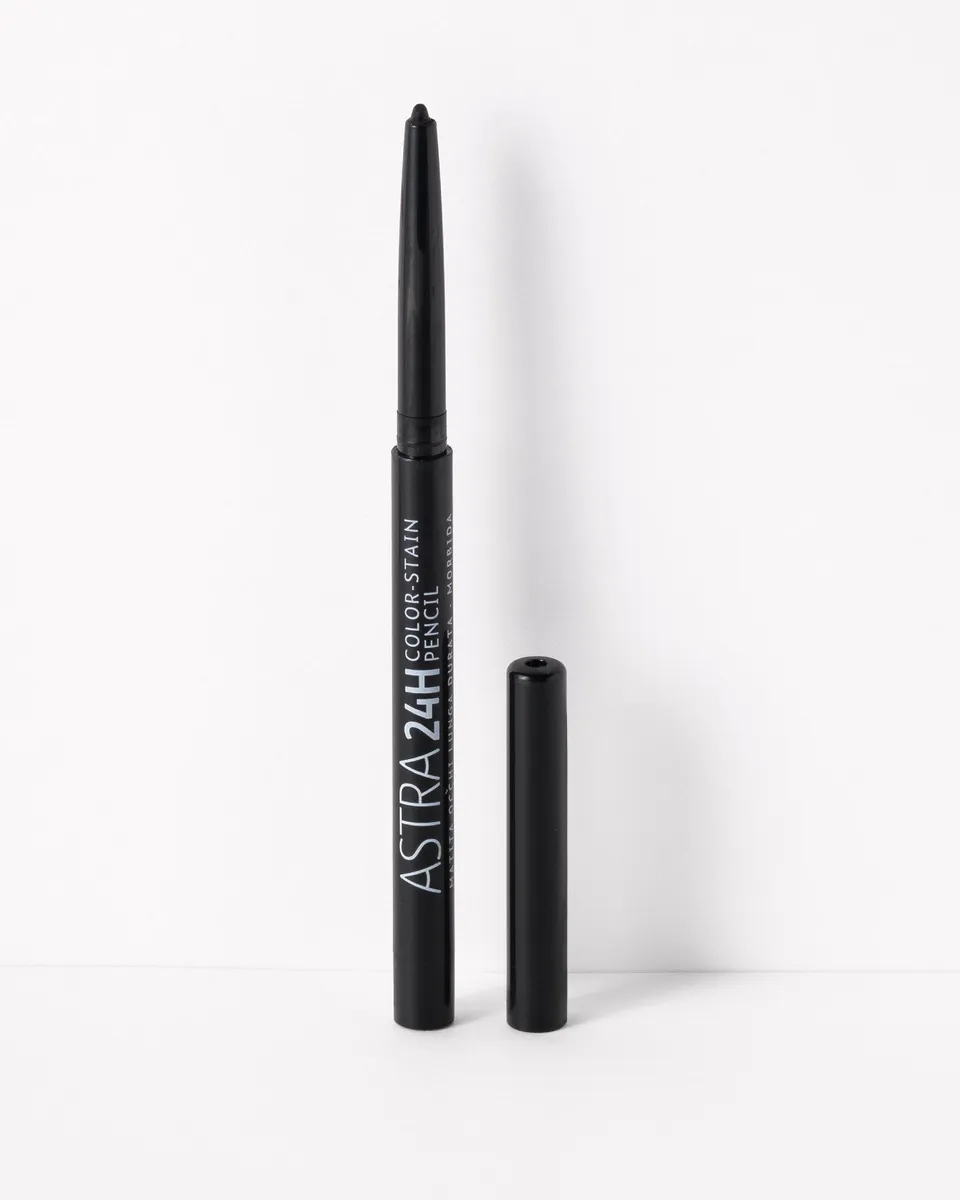 astra-make-up-24h-color-stain-pencil-matita-occhi-automatica-nera-lunga-durata image 1