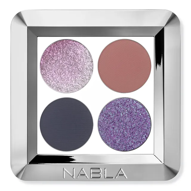 nabla-cosmetics-palette-liberty-x-lilac-quad-ombretti-cannabis-duochrome image 1