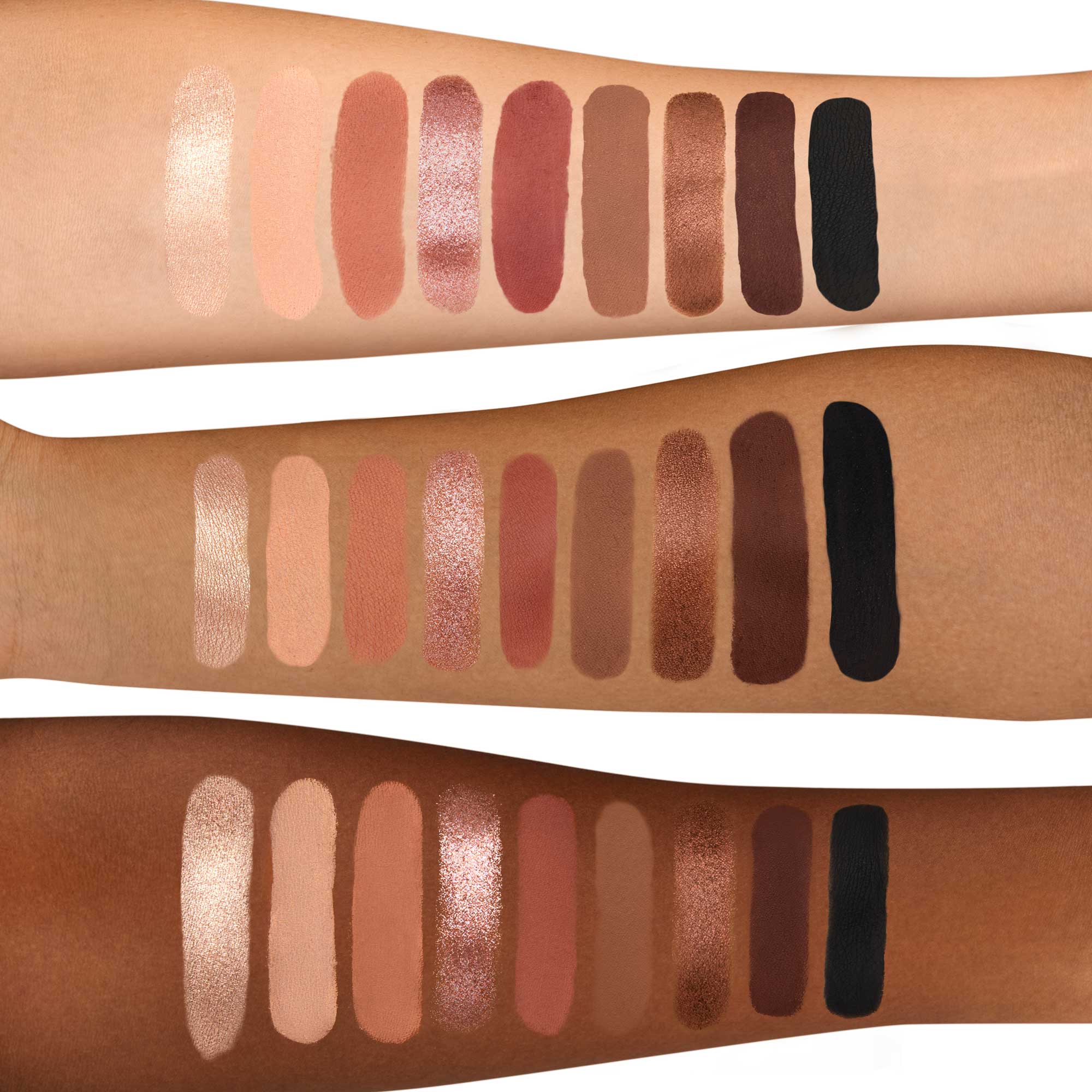 nabla-cosmetics-side-by-side-nude-palette-baby-palette-9-ombretti-nude image 2