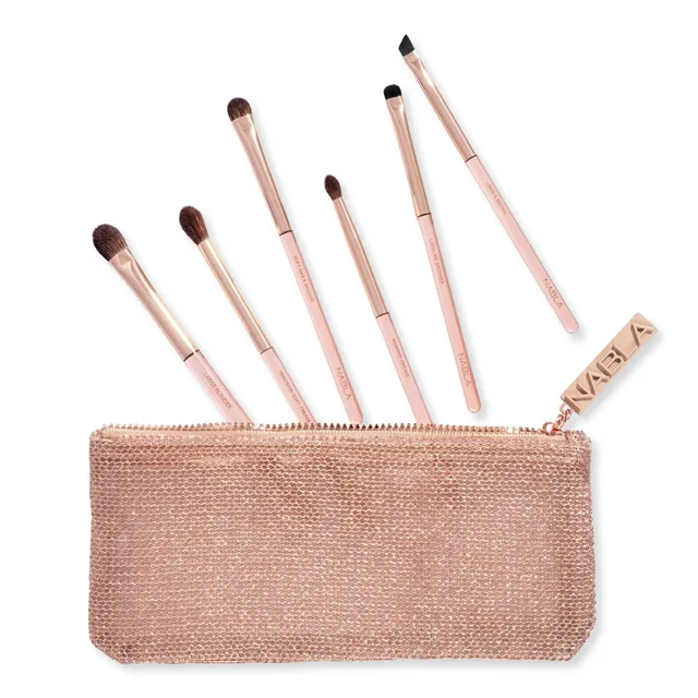 nabla-cosmetics-denude-eye-brush-set-set-6-pennelli-occhi-e-sopracciglia-con-poc image 1