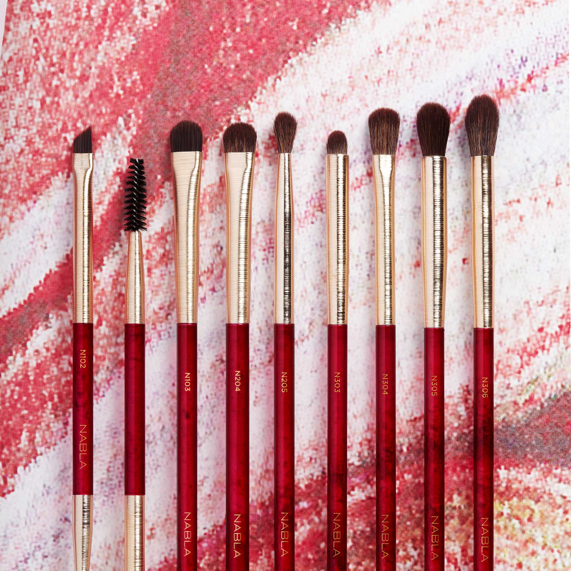nabla-cosmetics-ruby-complete-eye-brush-set-8-pennelli-occhi image 2