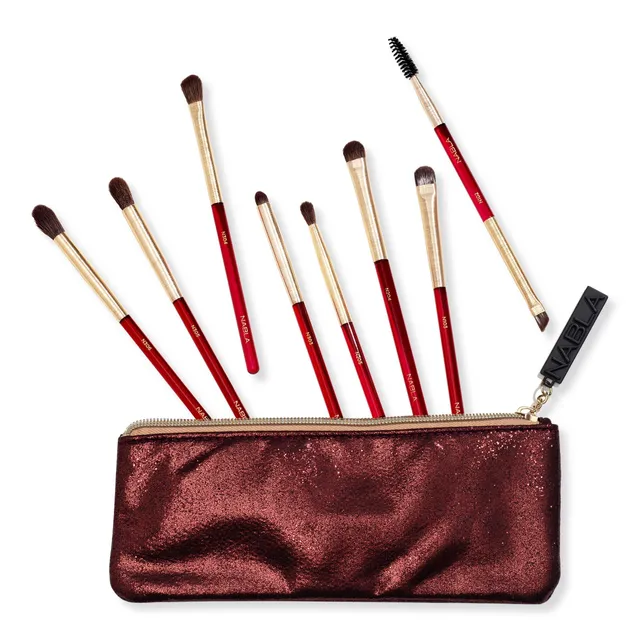 nabla-cosmetics-ruby-complete-eye-brush-set-8-pennelli-occhi image 1