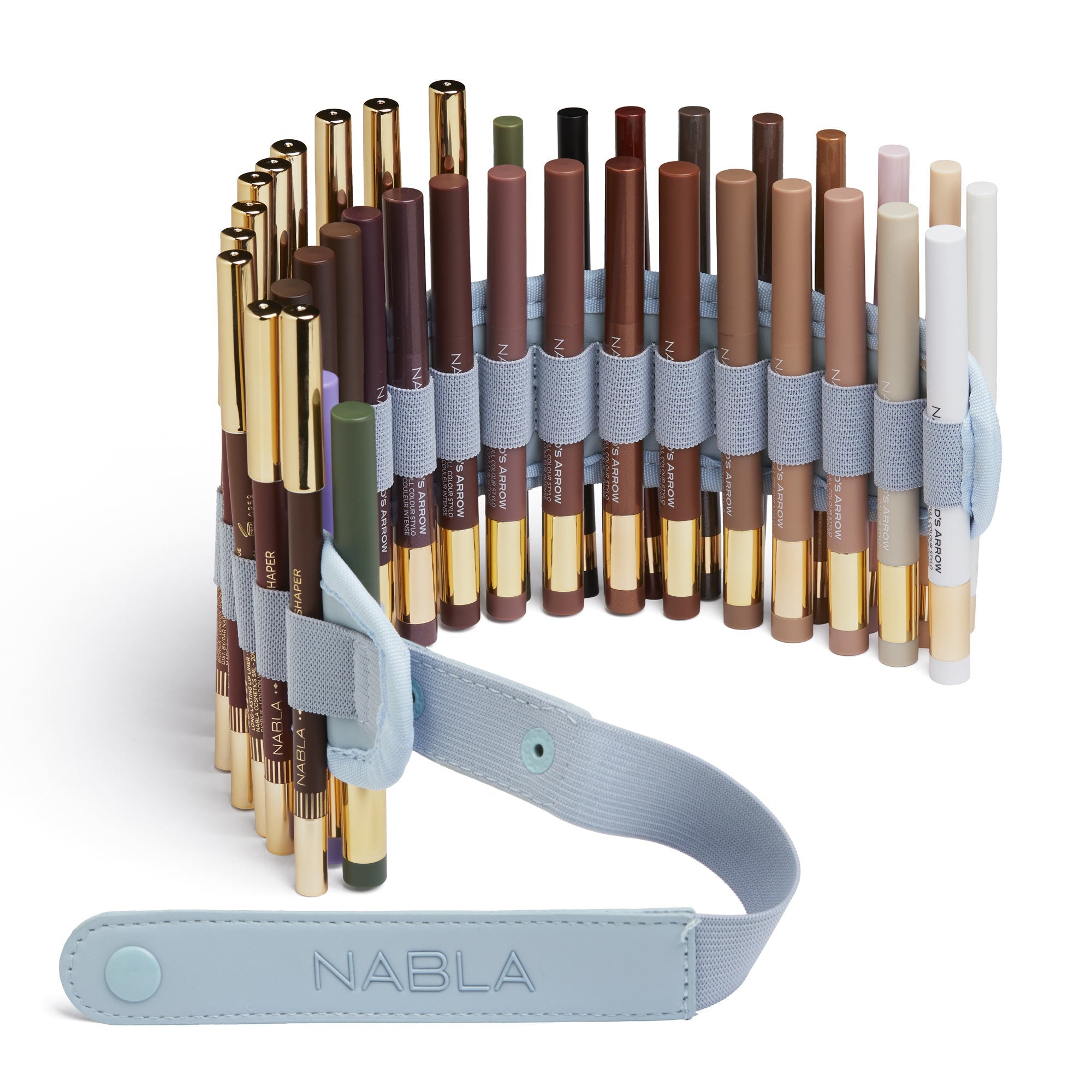nabla-cosmetics-cupid-s-belt-astuccio-elastico-arrotolabile-per-40-matite image 2