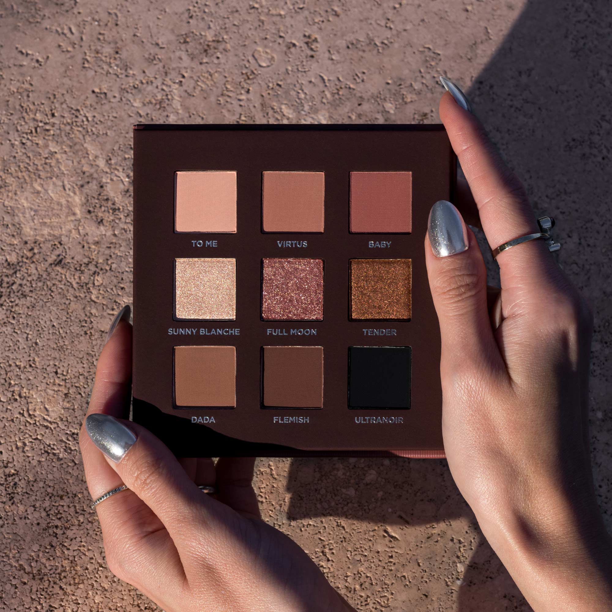 nabla-cosmetics-side-by-side-nude-palette-baby-palette-9-ombretti-nude image 4