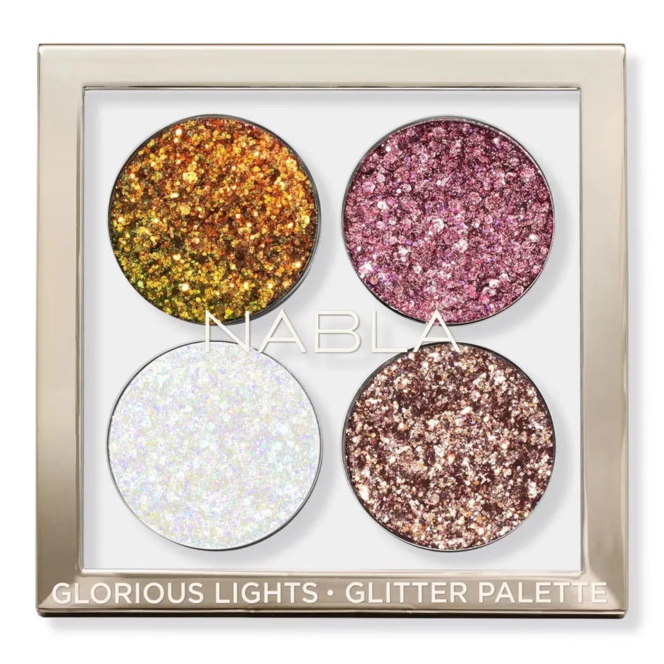 nabla-cosmetics-glorious-lights-glitter-palette-quad-4-colori image 1