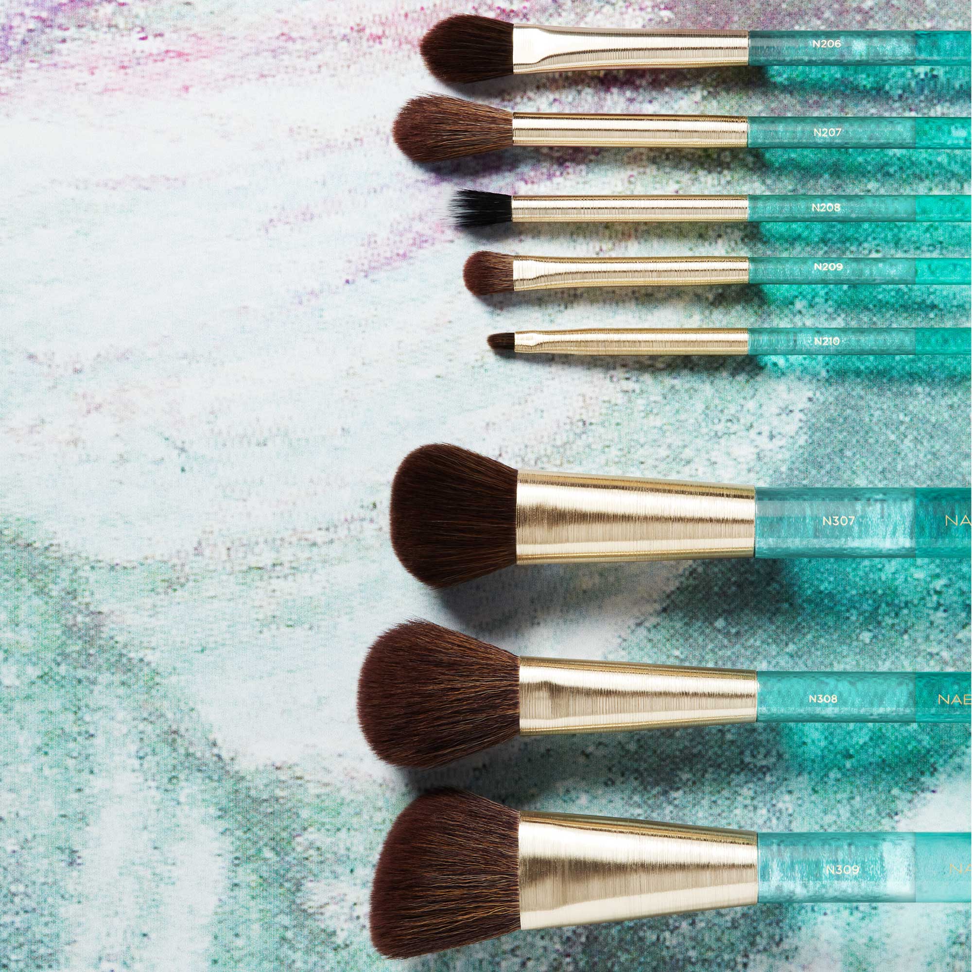 nabla-cosmetics-aquamarine-essential-brush-set-8-pennelli-viso-occhi-labbra image 2