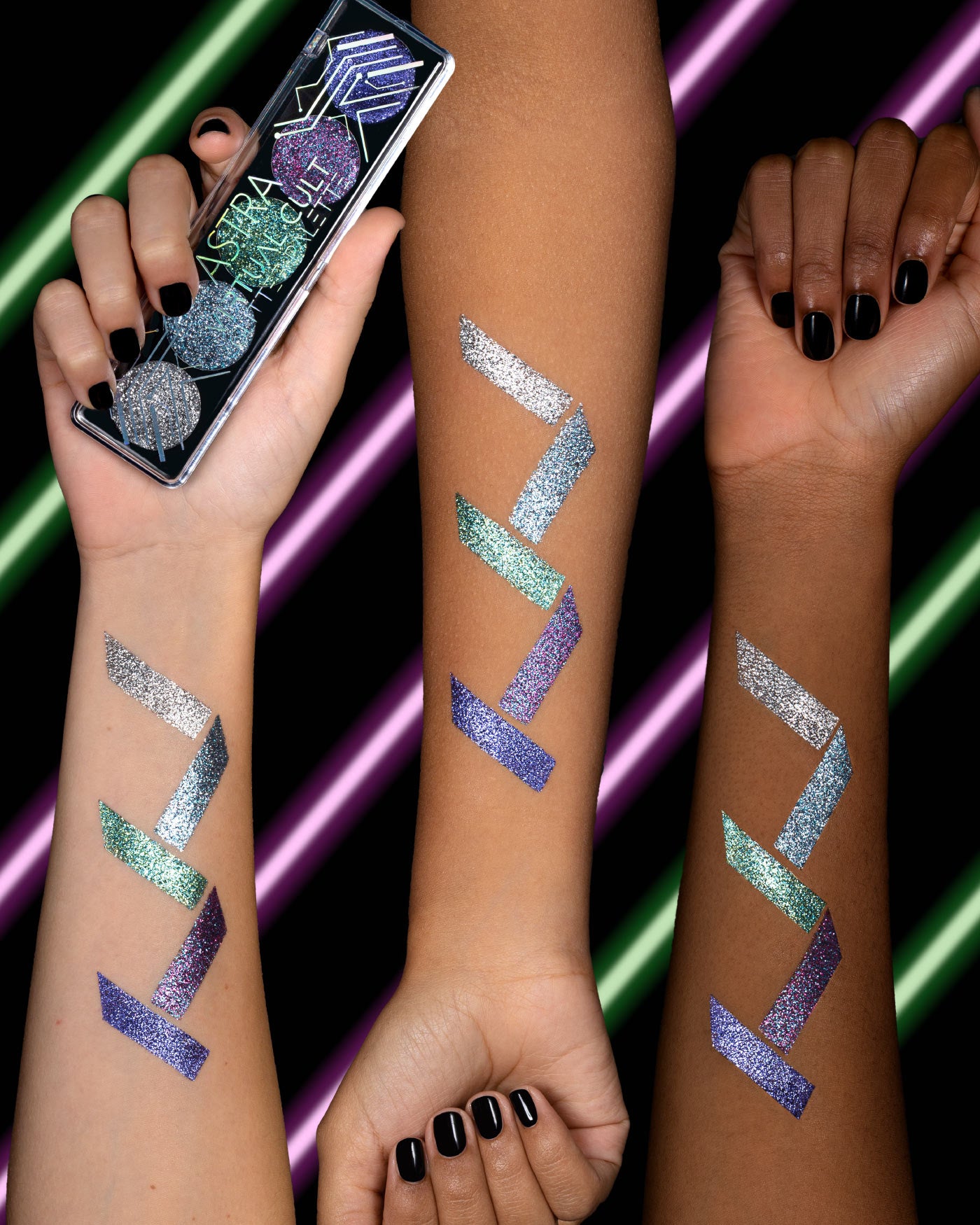 astra-make-up-virtual-cult-palette-occhi-glitter-pressati-5-colori image 7