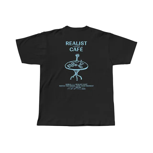 nabla-cosmetics-realist-caf-t-shirt-maglietta-in-cotone-unisex image 1