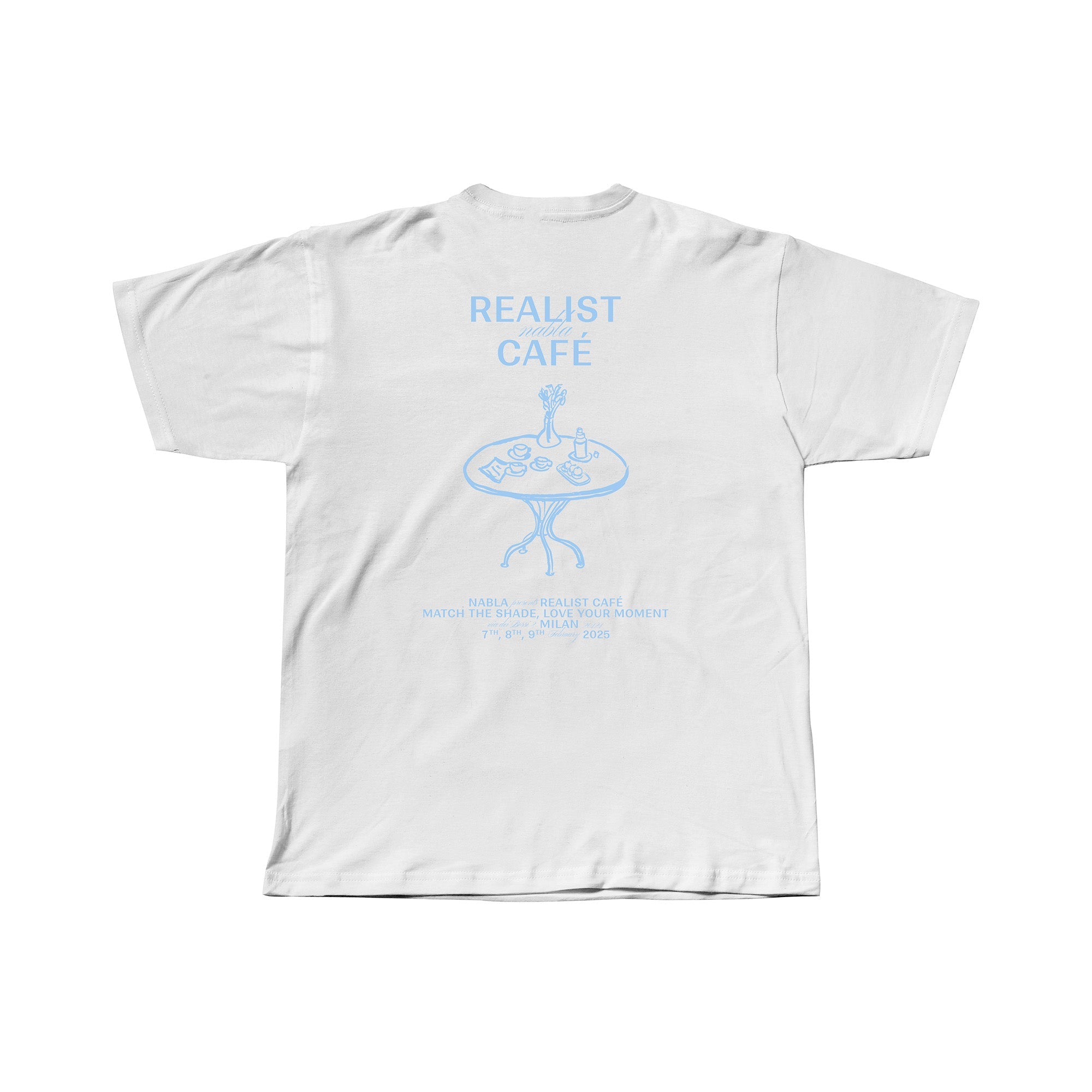 nabla-cosmetics-realist-caf-t-shirt-maglietta-in-cotone-unisex image 3