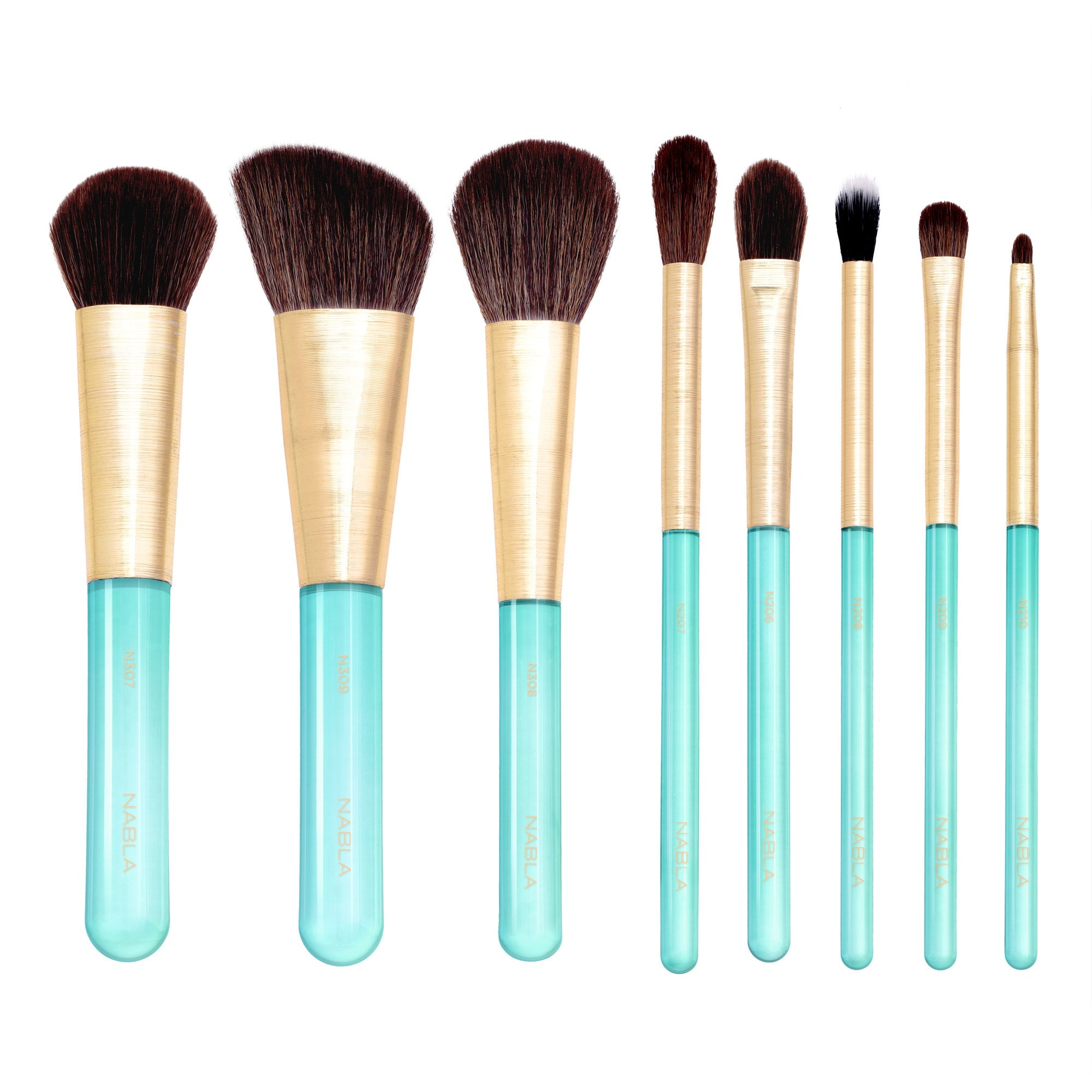 nabla-cosmetics-aquamarine-essential-brush-set-8-pennelli-viso-occhi-labbra image 3