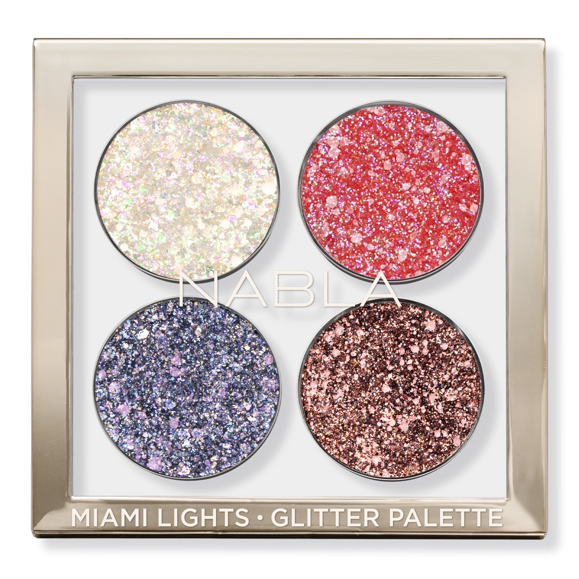 nabla-cosmetics-miami-lights-glitter-palette-quad-glitter image 1
