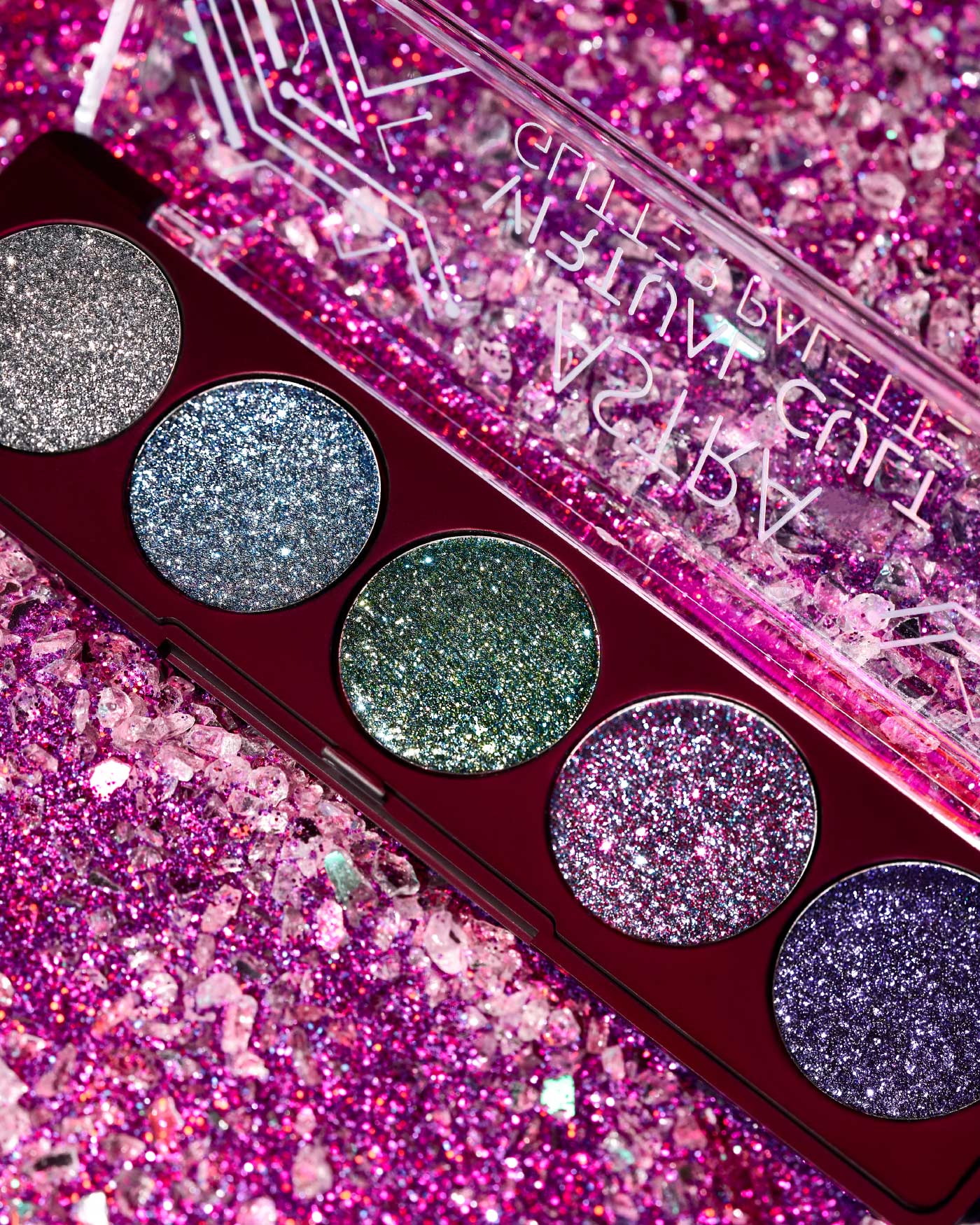 astra-make-up-virtual-cult-palette-occhi-glitter-pressati-5-colori image 6
